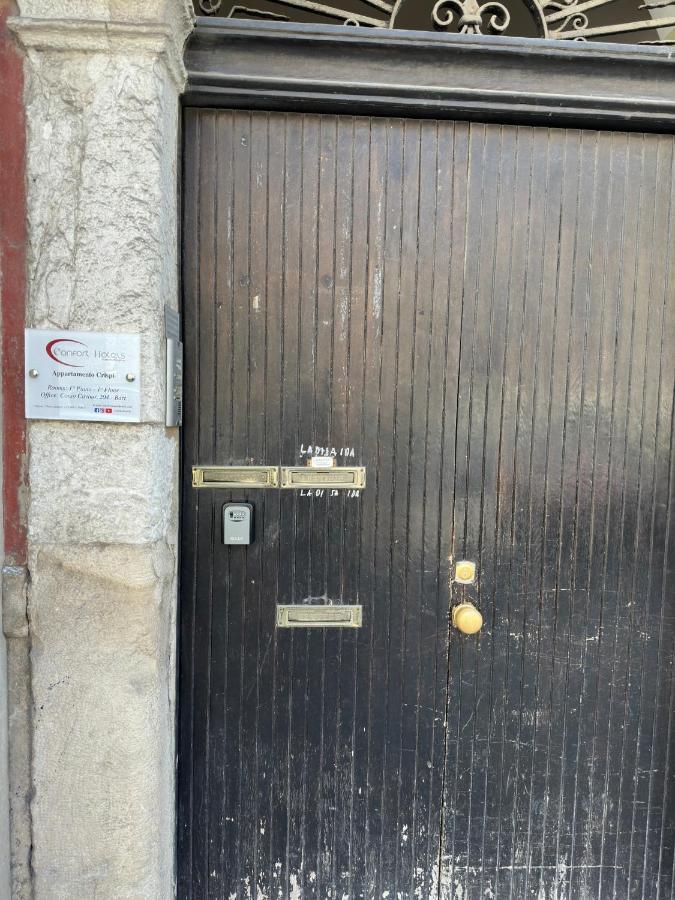 Cconforthotels Appartamento Crispi Bari Bagian luar foto